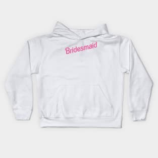 Bridesmaid Barbie logo Kids Hoodie